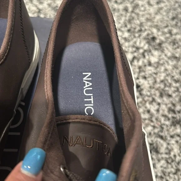 EUC Men’s Lace Oxford in brown or navy-size 12 - Picture 11 of 14